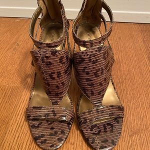 Nine West Leopard Heels